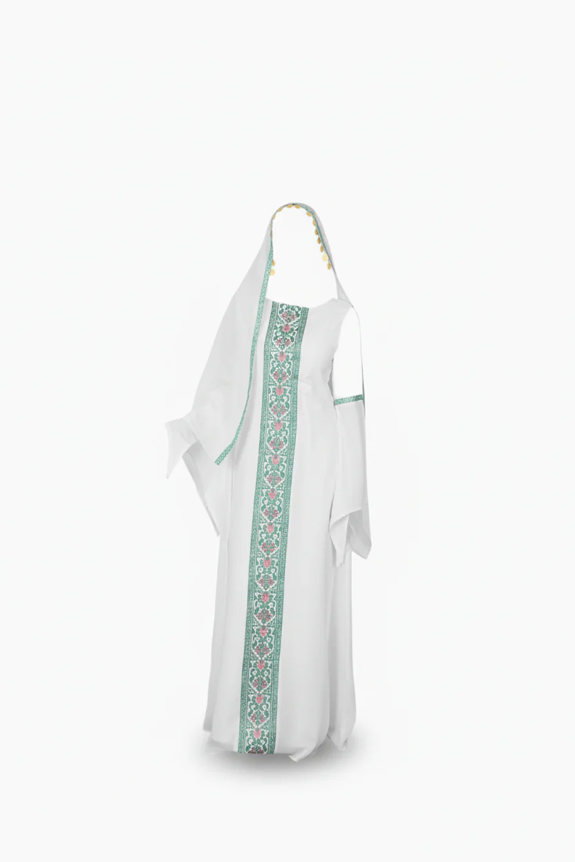 White Butterfly Dress - Image 26